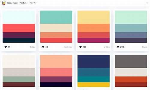 网站配色模板_网站配色模板下载